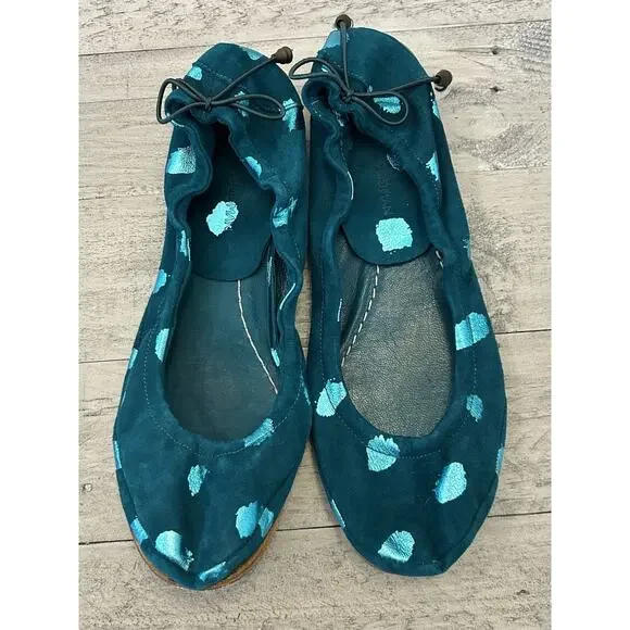 Georgina Goodman GG Shoes Ballet Flats Real Leather Slip On Eur 37.5/US 7 - Picture 1 of 8